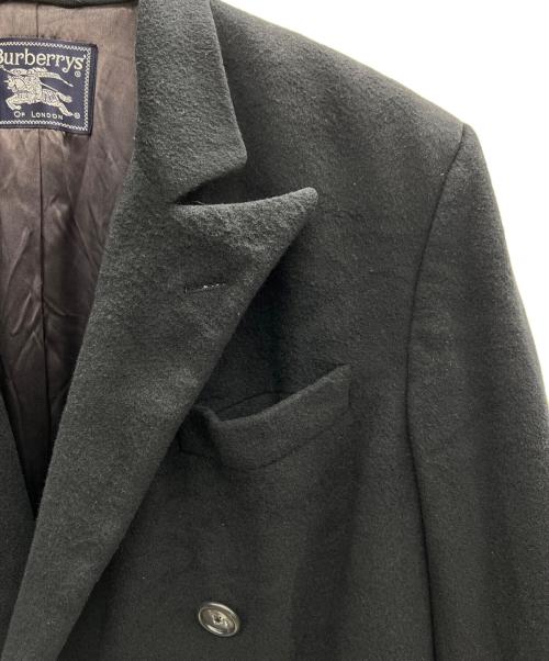 Burberry's（バーバリーズ）Burberry's (バーバリーズ) チェスターコート ブラック サイズ:不明の古着・服飾アイテム