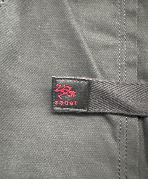 sacai（サカイ）sacai (サカイ) GRAMICCI (グラミチ) ベルテッドショーツ ブラック サイズ:2の古着・服飾アイテム