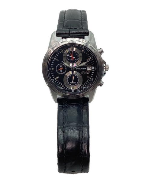 SEIKO（セイコー）SEIKO (セイコー) 腕時計 ブラックの古着・服飾アイテム