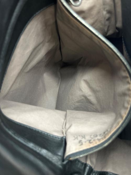 BOTTEGA VENETA（ボッテガベネタ）BOTTEGA VENETA (ボッテガベネタ) ショルダーバッグ イントレチャート ブラックの古着・服飾アイテム