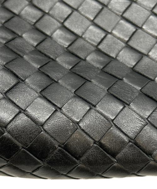 BOTTEGA VENETA（ボッテガベネタ）BOTTEGA VENETA (ボッテガベネタ) ショルダーバッグ イントレチャート ブラックの古着・服飾アイテム