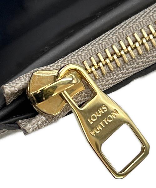 LOUIS VUITTON（ルイ ヴィトン）LOUIS VUITTON (ルイ ヴィトン) 3つ折り財布 ガレ ポルトフォイユ・カプシーヌ コンパクト グレージュの古着・服飾アイテム