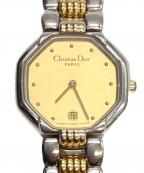 Christian Diorクリスチャン ディオール）の古着「オクタゴン」｜ゴールドカラー