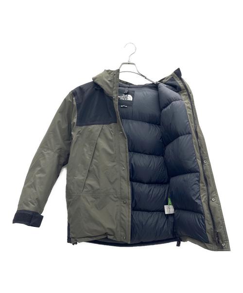 THE NORTH FACE（ザ ノース フェイス）THE NORTH FACE (ザ ノース フェイス) マウンテンダウンジャケット オリーブ×ブラック サイズ:Mの古着・服飾アイテム