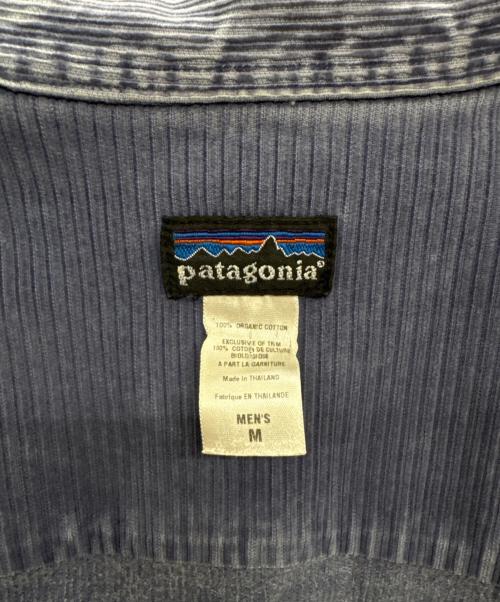 Patagonia（パタゴニア）Patagonia (パタゴニア) コーデュロイシャツ ブルー サイズ:Mの古着・服飾アイテム