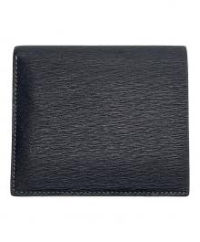 WATOKA（ワトカ）の古着「コンパクトウォレット KIMONO KARASUBAレザー」｜ブラック