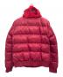 PRADA (プラダ) ファー付ダウンジャケット レッド サイズ:38：55000円