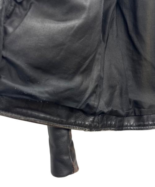VANSON（バンソン）VANSON (バンソン) レザージャケット ブラック サイズ:36の古着・服飾アイテム