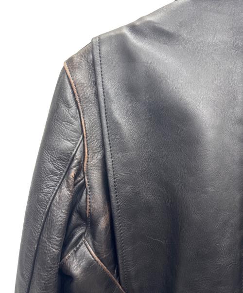 VANSON（バンソン）VANSON (バンソン) レザージャケット ブラック サイズ:36の古着・服飾アイテム