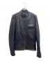 VANSON（バンソン）の古着「レザージャケット」｜ブラック