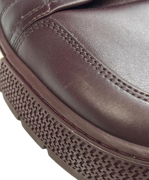 HERMES（エルメス）HERMES (エルメス) レザースニーカー ボルドー サイズ:40の古着・服飾アイテム