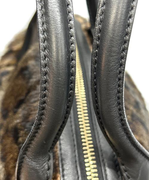 TOD'S（トッズ）TOD'S (トッズ) 2WAYレオパードバッグ ブラウンの古着・服飾アイテム