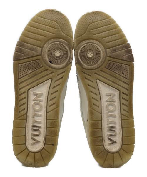 LOUIS VUITTON（ルイ ヴィトン）LOUIS VUITTON (ルイ ヴィトン) LVトレイナースニーカー ホワイト サイズ:8の古着・服飾アイテム