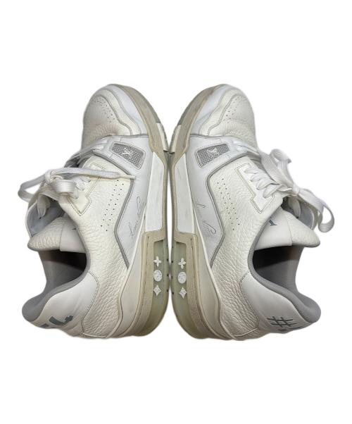 LOUIS VUITTON（ルイ ヴィトン）LOUIS VUITTON (ルイ ヴィトン) LVトレイナースニーカー ホワイト サイズ:8の古着・服飾アイテム