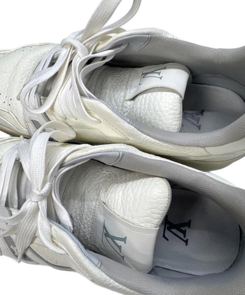 LOUIS VUITTON（ルイ ヴィトン）LOUIS VUITTON (ルイ ヴィトン) LVトレイナースニーカー ホワイト サイズ:8の古着・服飾アイテム