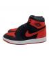 NIKE (ナイキ) Air jordan１　レトロ　HI OG ブラック×レッド サイズ:US11：8000円