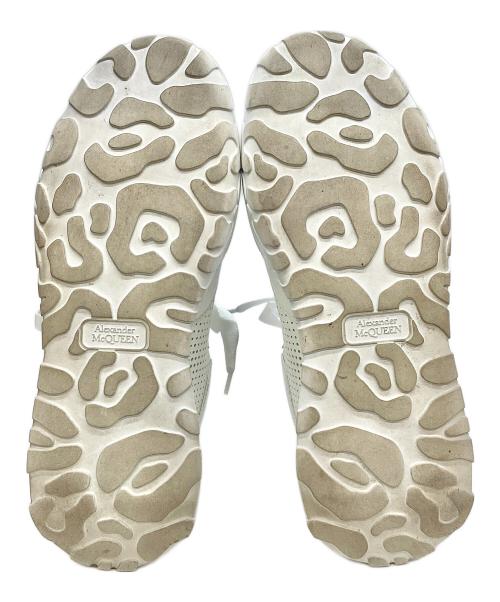 ALEXANDER McQUEEN（アレキサンダーマックイーン）ALEXANDER McQUEEN (アレキサンダーマックイーン) Court Trainer ホワイト サイズ:42の古着・服飾アイテム