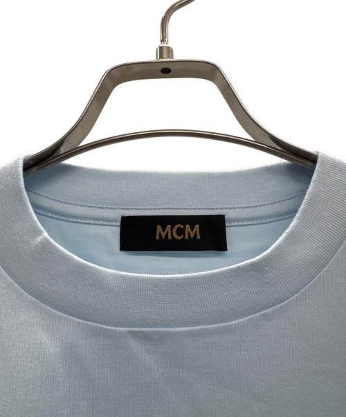 MCM（エムシーエム）MCM (エムシーエム) クレヨンしんちゃん (クレヨンシンチャン) 半袖カットソー ブルー サイズ:L 未使用品の古着・服飾アイテム