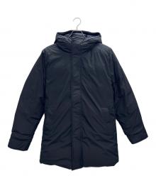 Pyrenex（ピレネックス）の古着「ミニリップストップ ダウンジャケット」｜ネイビー