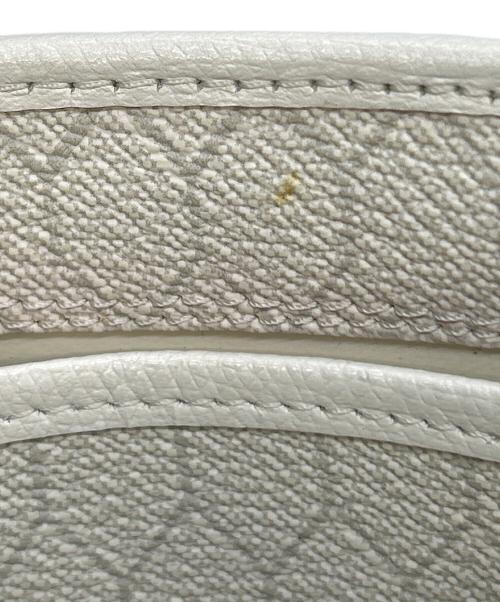 Christian Dior（クリスチャン ディオール）Christian Dior (クリスチャン ディオール) チェーンショルダーバッグ ハニカム ホワイトの古着・服飾アイテム