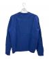 ALEXANDER McQUEEN (アレキサンダーマックイーン) ニット ブルー×ブラック サイズ:L：15000円