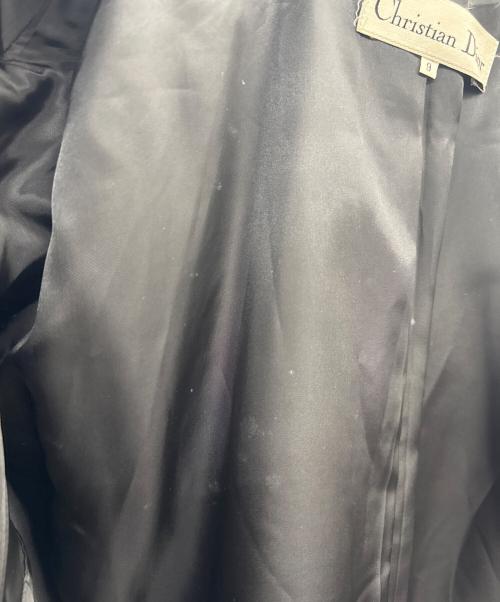 Christian Dior（クリスチャン ディオール）Christian Dior (クリスチャン ディオール) ウールコート ブラック サイズ:9の古着・服飾アイテム