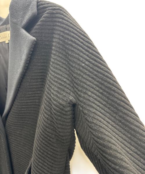 Christian Dior（クリスチャン ディオール）Christian Dior (クリスチャン ディオール) ウールコート ブラック サイズ:9の古着・服飾アイテム