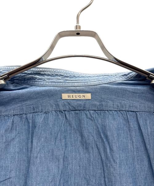 HEUGN（ユーゲン）HEUGN (ユーゲン) 長袖シャツ インディゴ サイズ:3の古着・服飾アイテム