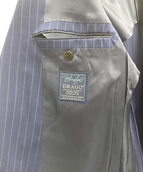 TOMORROW LAND（トゥモローランド）TOMORROW LAND (トゥモローランド) セットアップスーツ ブルー サイズ:52Sの古着・服飾アイテム