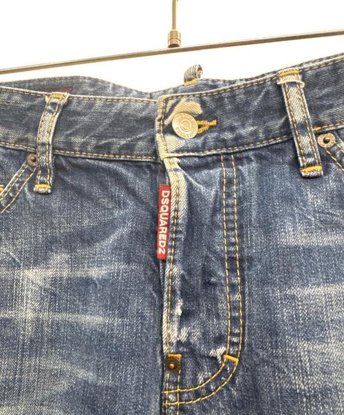 DSQUARED2（ディースクエアード）DSQUARED2 (ディースクエアード) SEXY TWIST JEAN インディゴ サイズ:44の古着・服飾アイテム