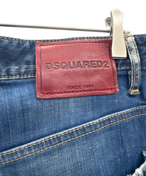 DSQUARED2（ディースクエアード）DSQUARED2 (ディースクエアード) SEXY TWIST JEAN インディゴ サイズ:44の古着・服飾アイテム