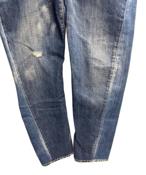 DSQUARED2（ディースクエアード）DSQUARED2 (ディースクエアード) SEXY TWIST JEAN インディゴ サイズ:44の古着・服飾アイテム