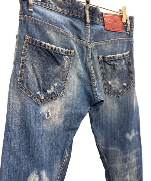 DSQUARED2（ディースクエアード）DSQUARED2 (ディースクエアード) SEXY TWIST JEAN インディゴ サイズ:44の古着・服飾アイテム