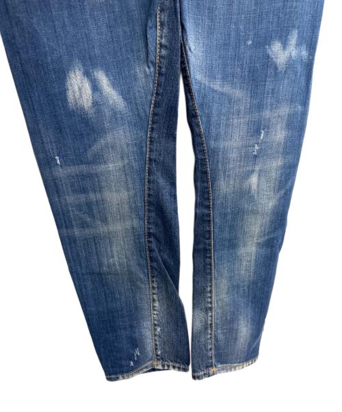 DSQUARED2（ディースクエアード）DSQUARED2 (ディースクエアード) SEXY TWIST JEAN インディゴ サイズ:44の古着・服飾アイテム