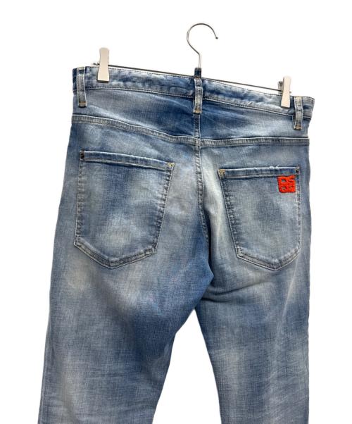 DSQUARED2（ディースクエアード）DSQUARED2 (ディースクエアード) SKATER JEAN インディゴ サイズ:46の古着・服飾アイテム
