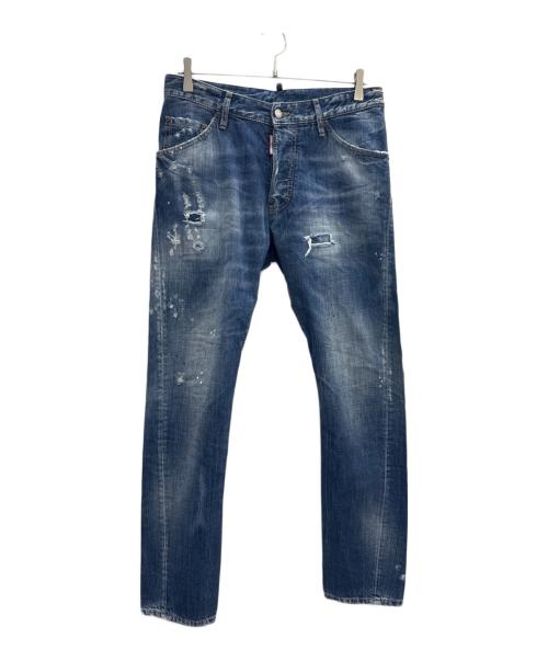 DSQUARED2（ディースクエアード）DSQUARED2 (ディースクエアード) デニムパンツ インディゴ サイズ:44の古着・服飾アイテム