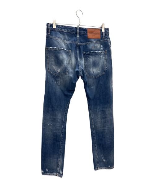DSQUARED2（ディースクエアード）DSQUARED2 (ディースクエアード) デニムパンツ インディゴ サイズ:44の古着・服飾アイテム