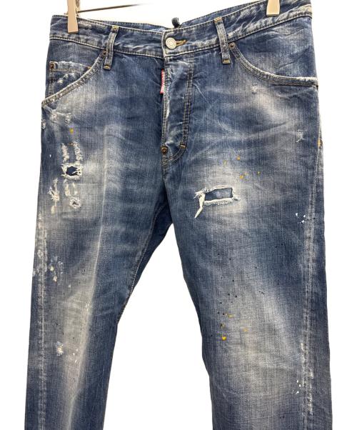 DSQUARED2（ディースクエアード）DSQUARED2 (ディースクエアード) デニムパンツ インディゴ サイズ:44の古着・服飾アイテム
