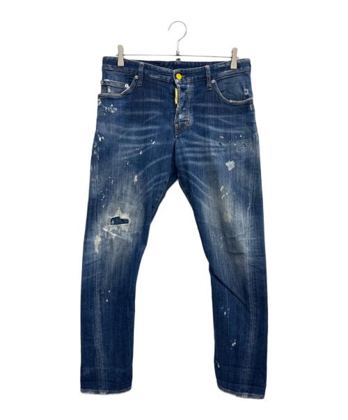 DSQUARED2（ディースクエアード）DSQUARED2 (ディースクエアード) デニムパンツ インディゴ サイズ:46の古着・服飾アイテム