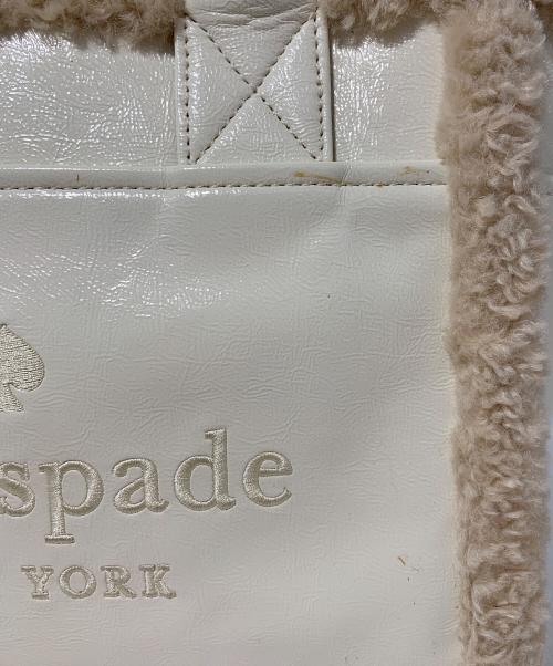 Kate Spade（ケイトスペード）Kate Spade (ケイトスペード) 2WAYバッグ ベージュの古着・服飾アイテム