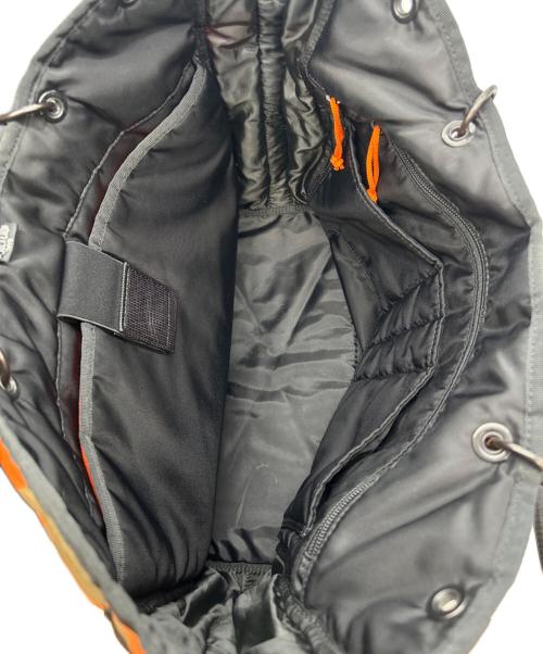 PORTER（ポーター）PORTER (ポーター) 2WAYトートバッグ PS CAMO(ピーエスカモ) 2WAY TOTE カーキ×オレンジの古着・服飾アイテム