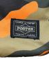 中古・古着 PORTER (ポーター) 2WAYトートバッグ PS CAMO(ピーエスカモ) 2WAY TOTE カーキ×オレンジ：25000円
