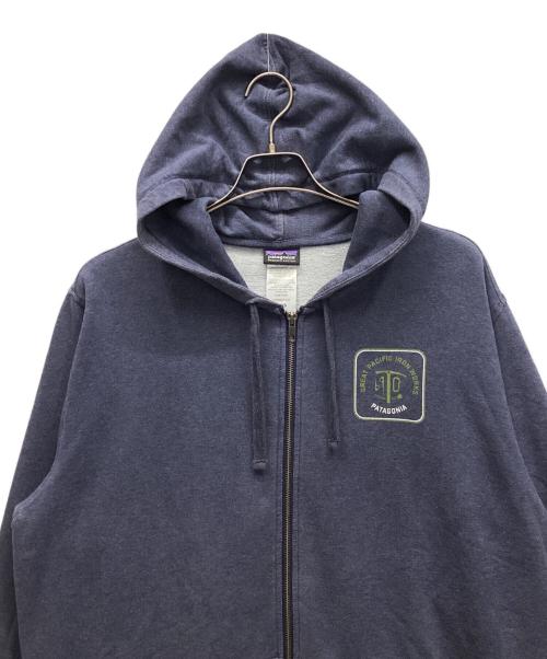 Patagonia（パタゴニア）Patagonia (パタゴニア) ジップパーカー ネイビー サイズ:Lの古着・服飾アイテム