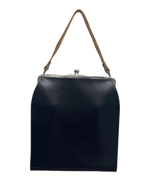 COMME des GARCONS（コムデギャルソン）COMME des GARCONS (コムデギャルソン) がま口ハンドバッグ ブラックの古着・服飾アイテム