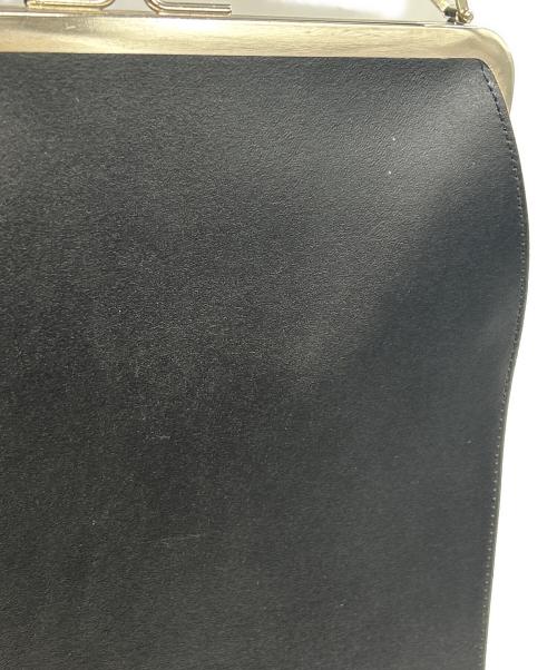 COMME des GARCONS（コムデギャルソン）COMME des GARCONS (コムデギャルソン) がま口ハンドバッグ ブラックの古着・服飾アイテム