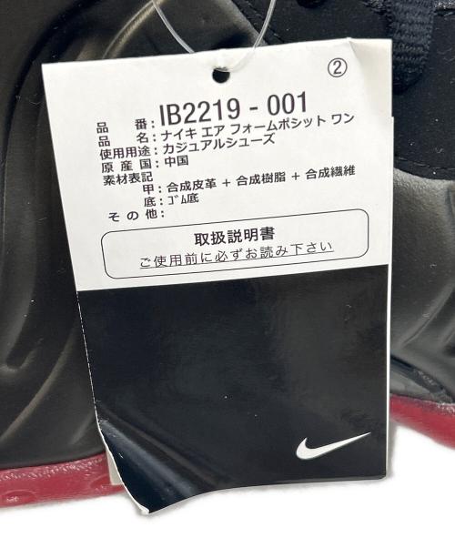 NIKE（ナイキ）NIKE (ナイキ) ハイカットスニーカー AIR FOAMPOSITE ONE 未使用品 ブラック サイズ:29.5㎝ 未使用品の古着・服飾アイテム