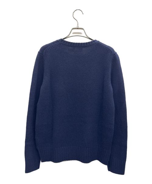 POLO RALPH LAUREN（ポロ・ラルフローレン）POLO RALPH LAUREN (ポロ・ラルフローレン) ポロベアニット ネイビー サイズ:Sの古着・服飾アイテム