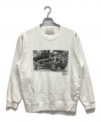 BABYLONEバビロン）の古着「PHOTOスウェット」｜ホワイト