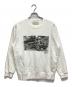 BABYLONE（バビロン）の古着「PHOTOスウェット」｜ホワイト