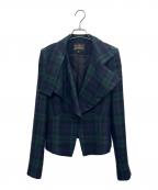 Vivienne Westwoodヴィヴィアンウエストウッド）の古着「タータンコート」｜グリーン